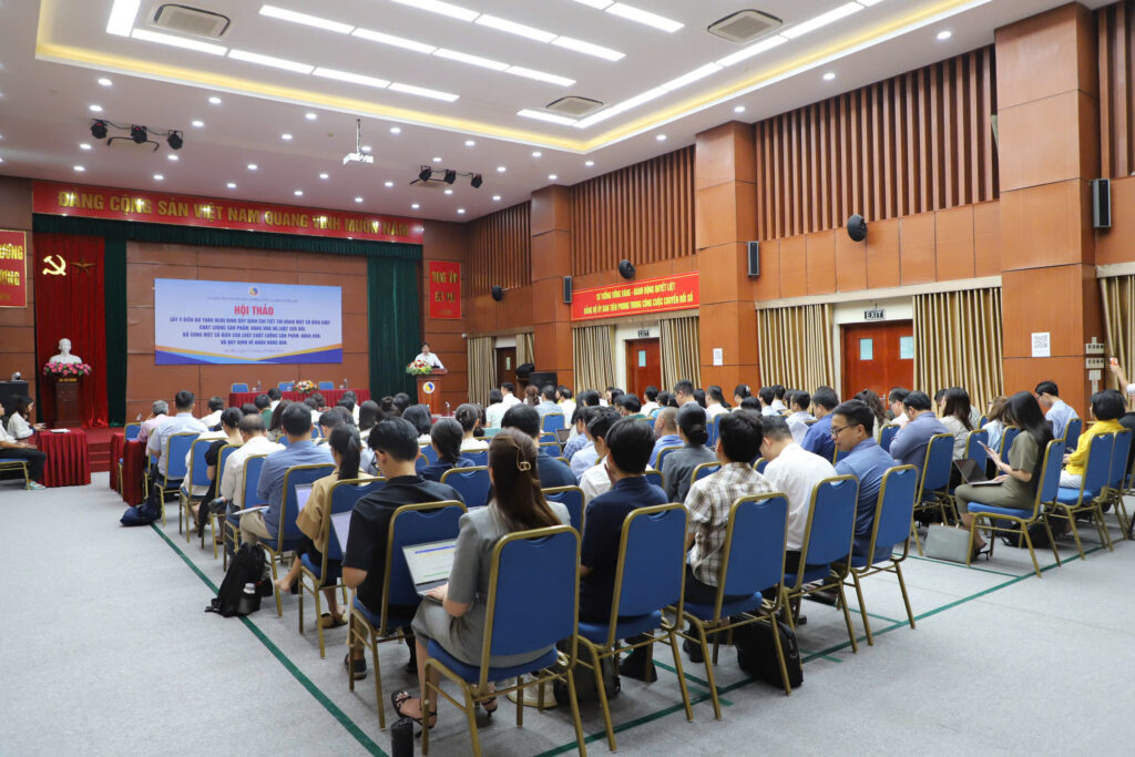 Toàn cảnh hội thảo